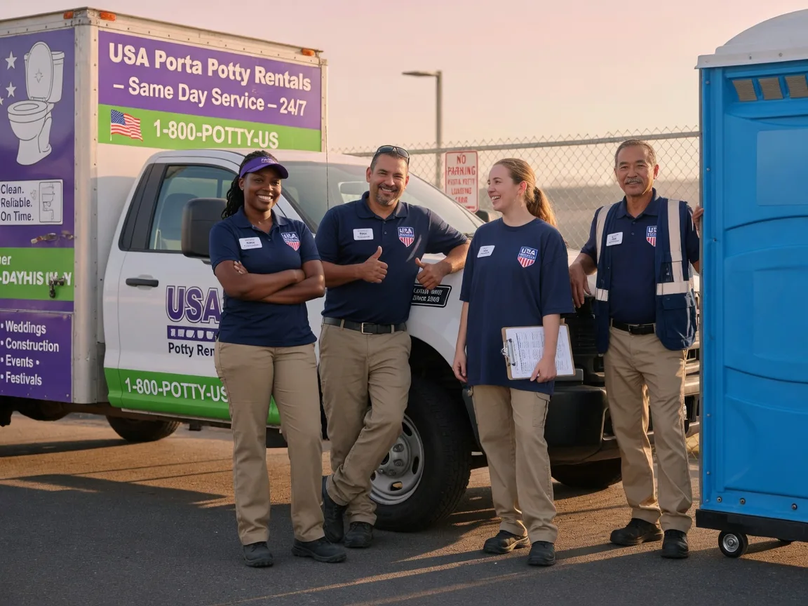 Porta Potty Rental company in Christine, ND