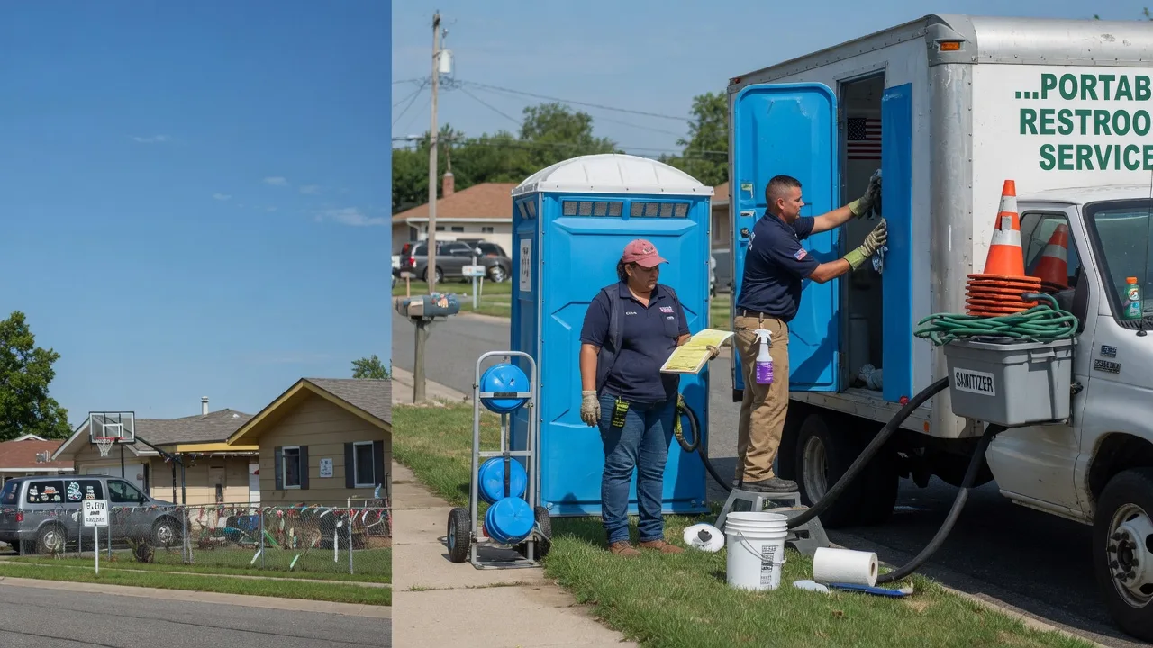 Portable Toilet Rental in Christine, ND near me